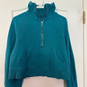 lululemon Scuba Oversized Funnel-Neck Half Zip